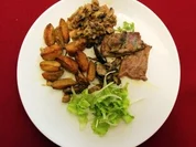 In Knoblauch und Rosmarin einglegte Ochsnfetz´n (Doreen Dietel) - Rezept