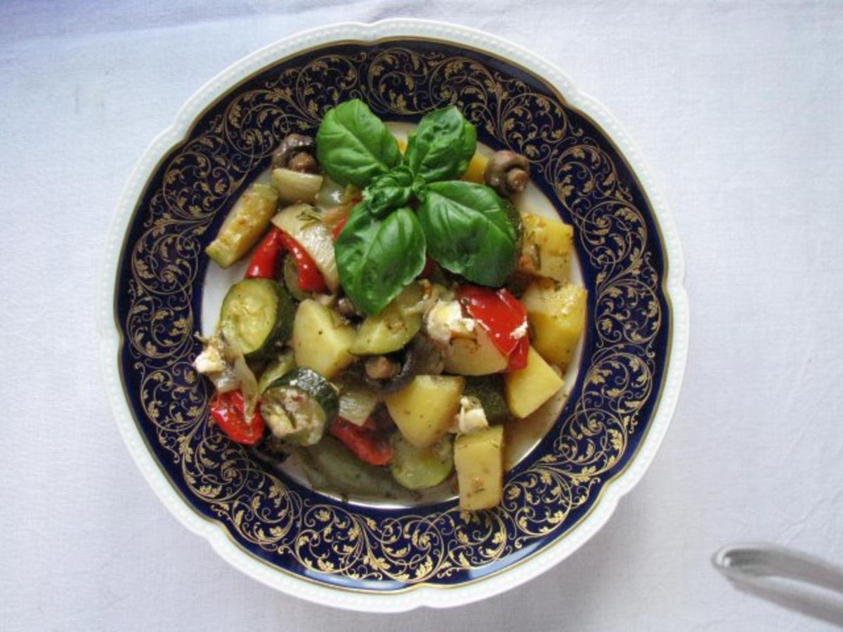 Gemüse: Italienisches Ofengemüse - Rezept