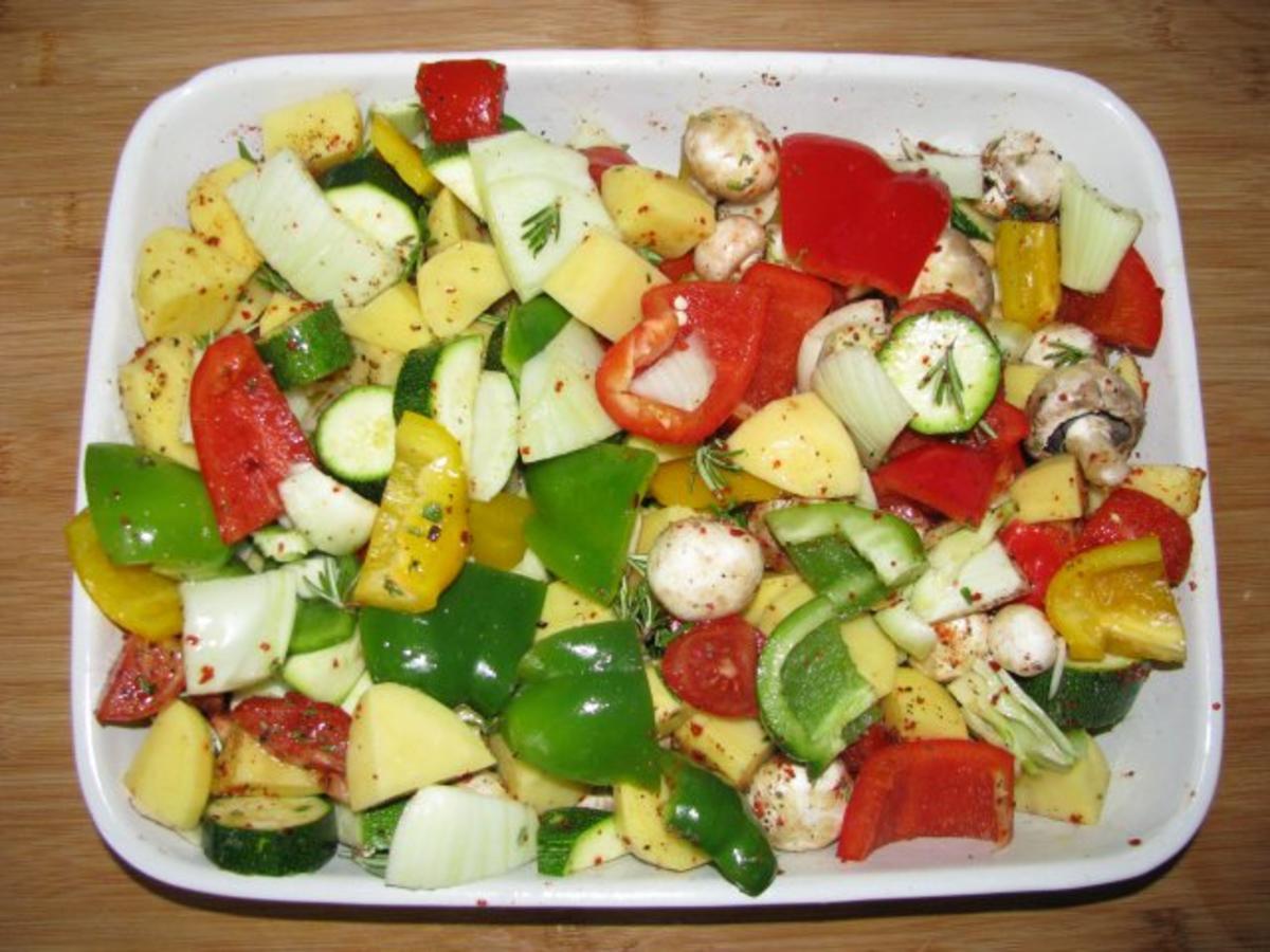 Gemüse: Italienisches Ofengemüse - Rezept - Bild Nr. 3