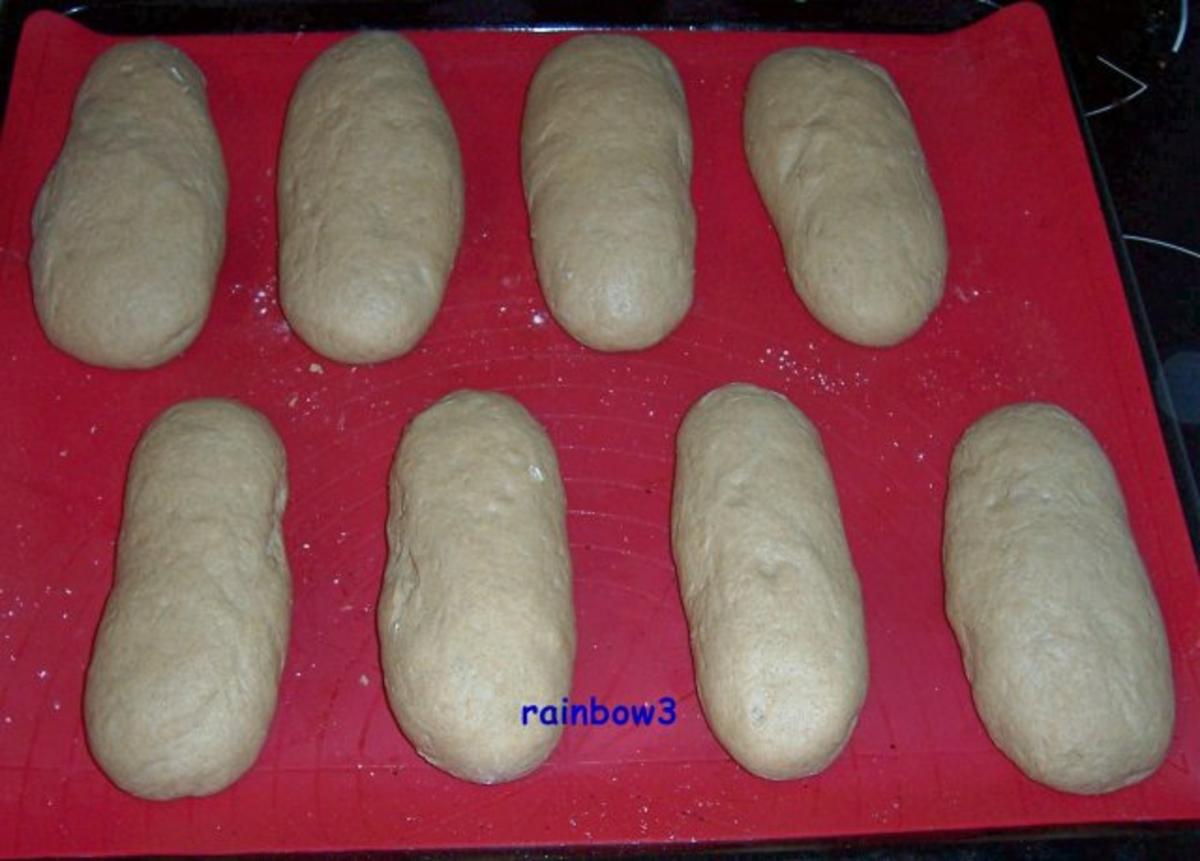 Backen: Vollkorn-Baguette / Baguettebrötchen - Rezept - Bild Nr. 6