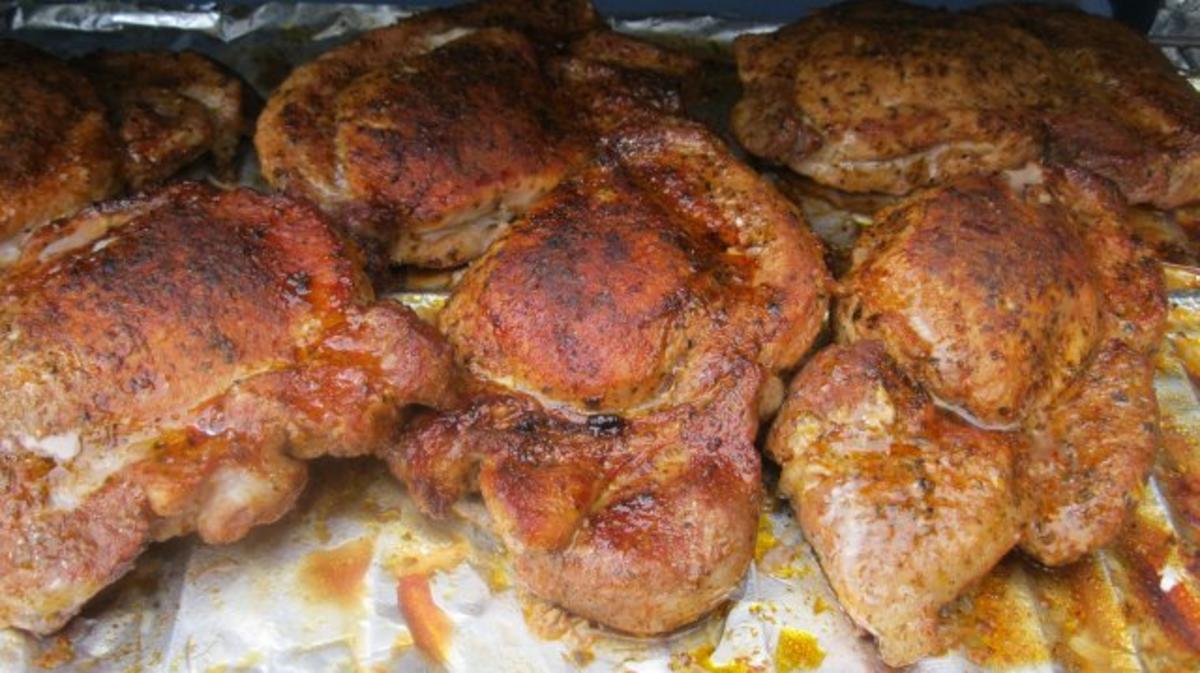 Bilder für Scharf marinierte Cordonbleu-Nackensteaks vom Grill - Rezept