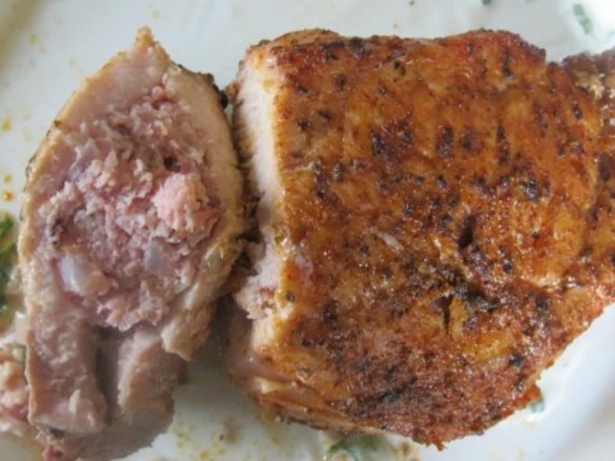 Scharf marinierte Cordonbleu-Nackensteaks vom Grill - Rezept - kochbar.de