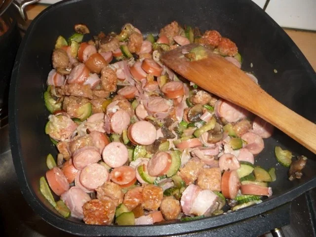 Grillreste-Pfanne - Rezept - Bild Nr. 4