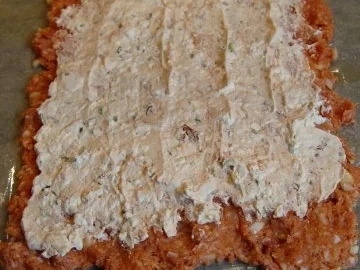 Mediterraner Hackbraten mit Tomatensoße - Rezept - Bild Nr. 3