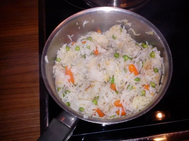 Champignonschnitzelmit Gemüsereis - Rezept - Bild Nr. 6