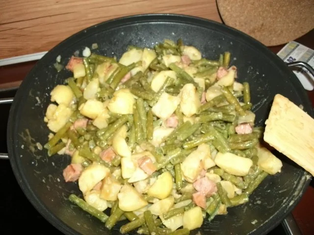 Kartoffel-Bohnen-Pfanne - Rezept