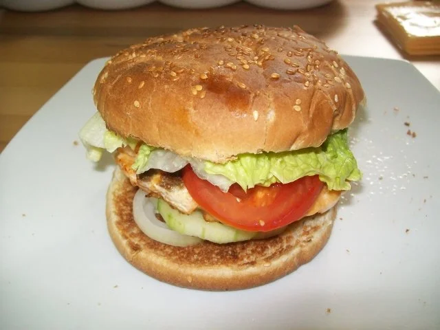 Lachs Hamburger - Rezept - Bild Nr. 4