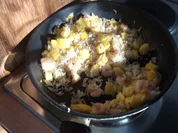 Garnelen-Mango-Reis - Rezept