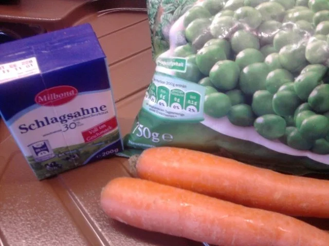 Rezept: Erbsen und Möhren Bild Nr. 2 Erbsen und Möhren - Rezept - Bild Nr. 2