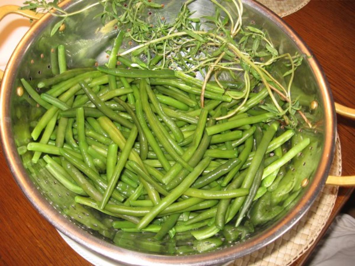 Grüne Bohnen mit Anchovis und Knoblauch - Rezept - Bild Nr. 2