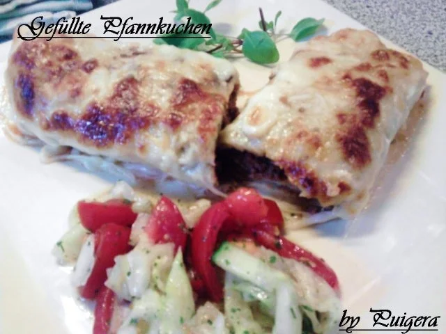 Herzhaft gefüllte Pfannkuchen - Rezept - Bild Nr. 11