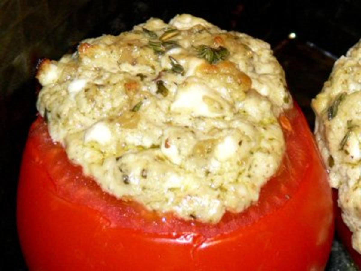 Tomaten mit Ziegenkäse - Rezept mit Bild - kochbar.de
