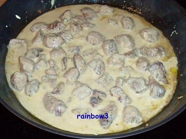 Kochen: Putenpfanne mit Senfsauce zu Gewürz-Reis - Rezept - Bild Nr. 5