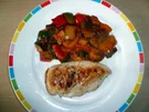 Ratatouille mit Hähnchenbrustfilet - Rezept