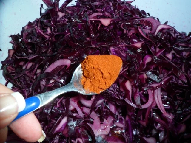 Rezept: Rotkohlsalat - superschnell & supereinfach Bild Nr. 7 Rotkohlsalat - superschnell & supereinfach - Rezept - Bild Nr. 7