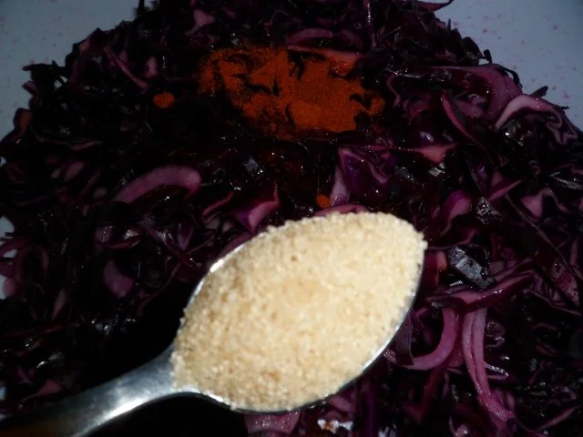 Rezept: Rotkohlsalat - superschnell & supereinfach Bild Nr. 8 Rotkohlsalat - superschnell & supereinfach - Rezept - Bild Nr. 8