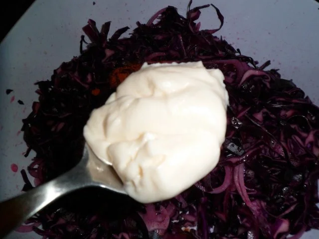 Rezept: Rotkohlsalat - superschnell & supereinfach Bild Nr. 9 Rotkohlsalat - superschnell & supereinfach - Rezept - Bild Nr. 9