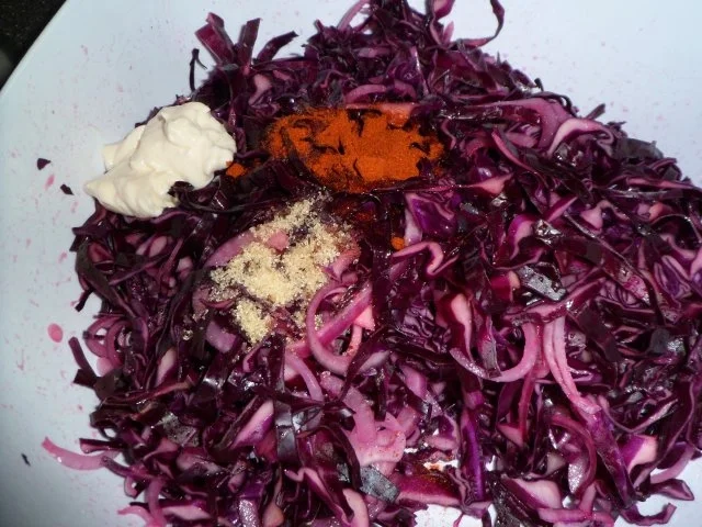 Rezept: Rotkohlsalat - superschnell & supereinfach Bild Nr. 10 Rotkohlsalat - superschnell & supereinfach - Rezept - Bild Nr. 10