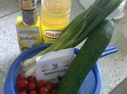 Bulgarischer Chopskasalat - Rezept