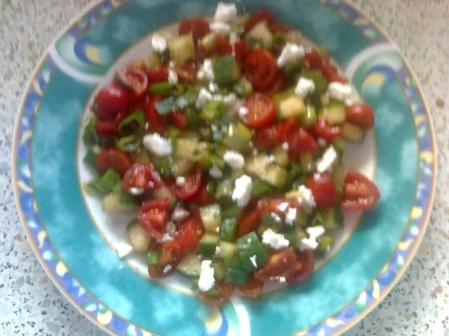 Bulgarischer Chopskasalat - Rezept - Bild Nr. 5