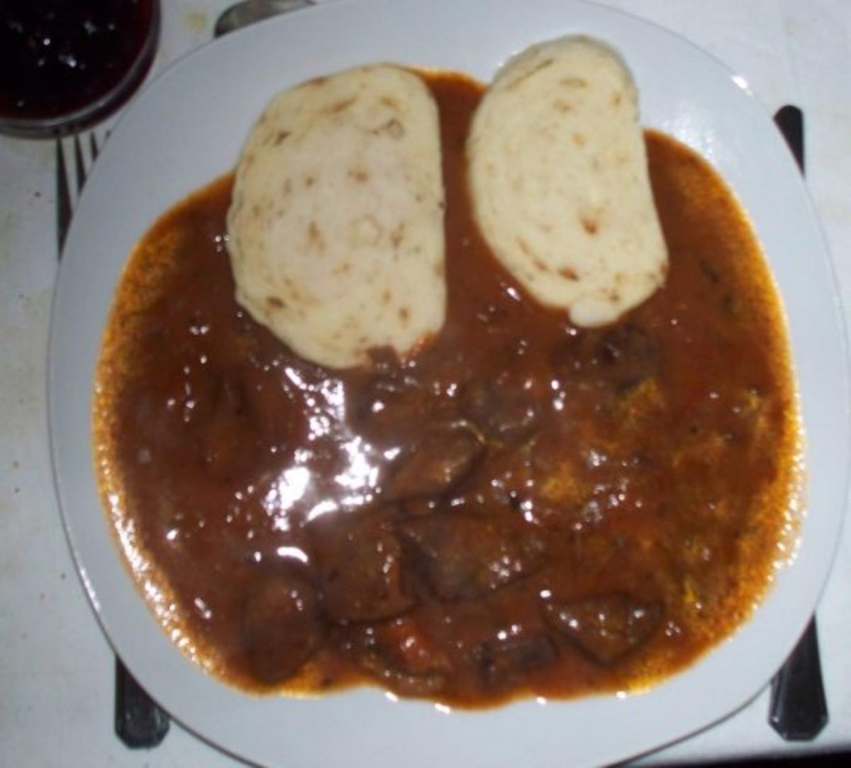 Sauerbraten-Gulasch - Rezept mit Bild - kochbar.de