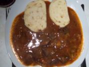 Sauerbraten-Gulasch - Rezept