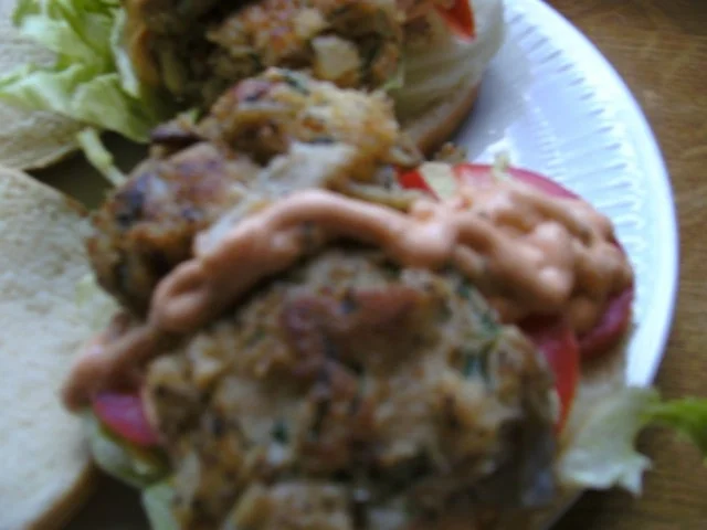 Fisch-Klobse- Fisch-Burger - Rezept - Bild Nr. 4