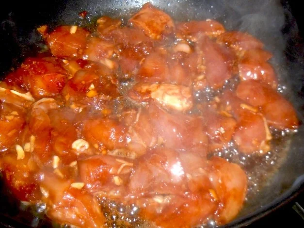 Teriyaki-Hähnchen mit Kartoffel-Koriander-Püree - Rezept - Bild Nr. 6