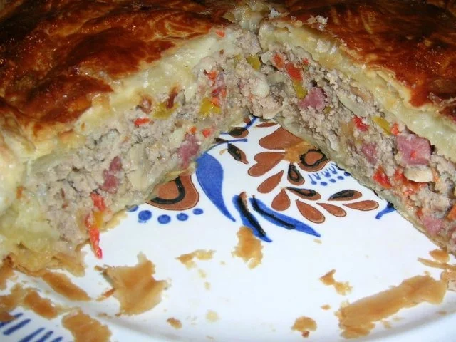 Rezept: Blätterteig-Hacktorte Bild Nr. 2 Blätterteig-Hacktorte - Rezept - Bild Nr. 2