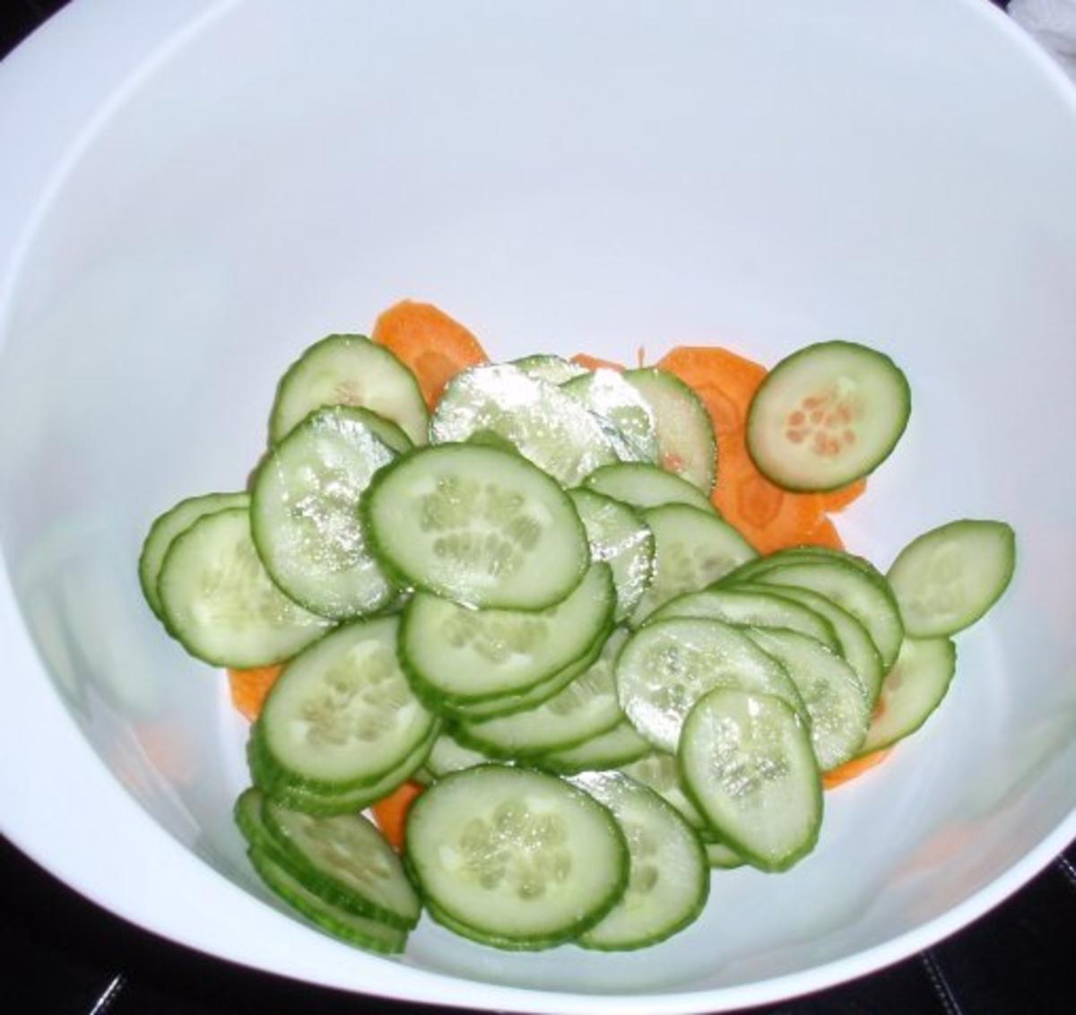 Bunter Feierabend-Salat - Rezept - Bild Nr. 3