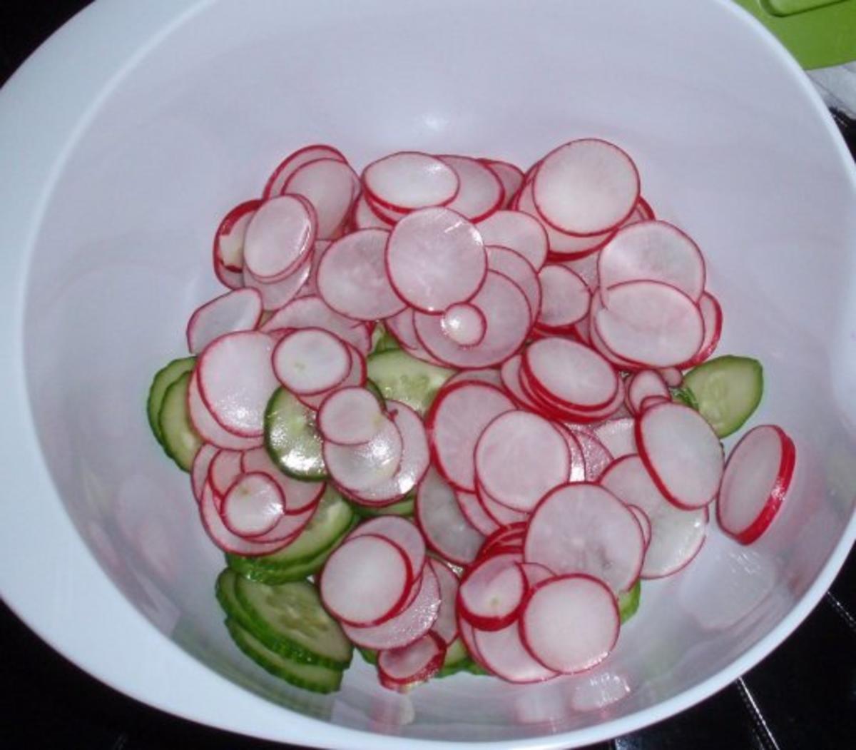 Bunter Feierabend-Salat - Rezept - Bild Nr. 4