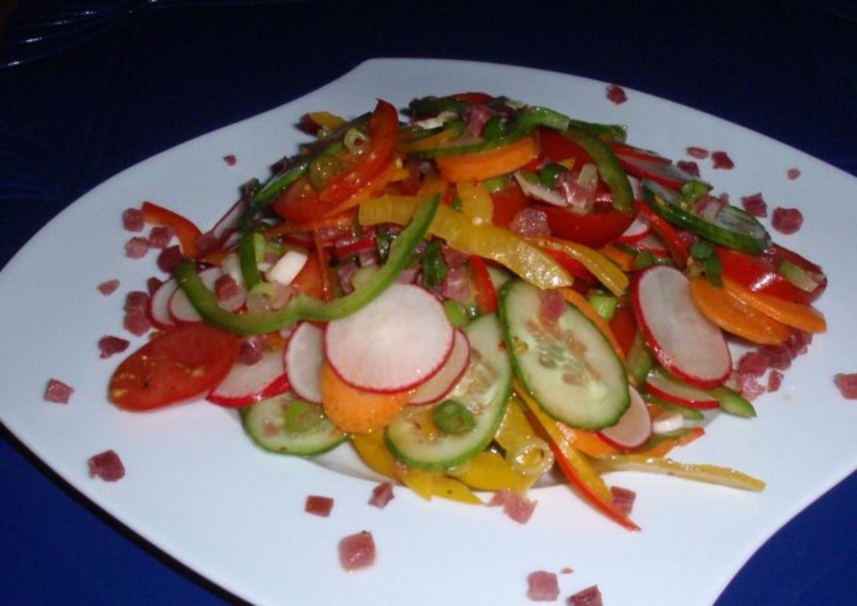 Bunter Feierabend-Salat - Rezept - Bild Nr. 10