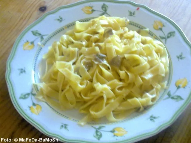 Tagliatelle mit Trüffel - Rezept
