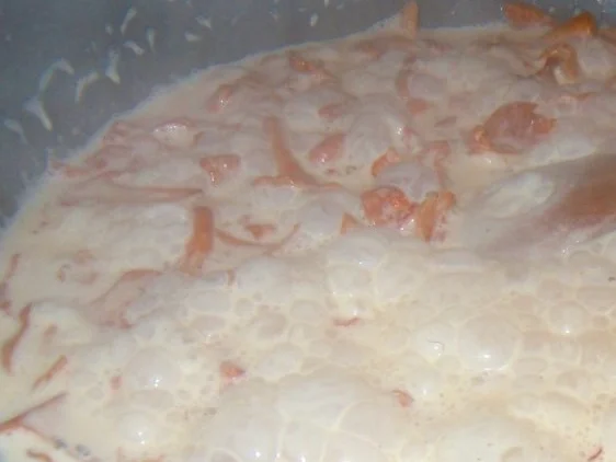 Rezept: Spätzle mit pikanten Rahm-Pfifferlingen Bild Nr. 6 Spätzle mit pikanten Rahm-Pfifferlingen - Rezept - Bild Nr. 6