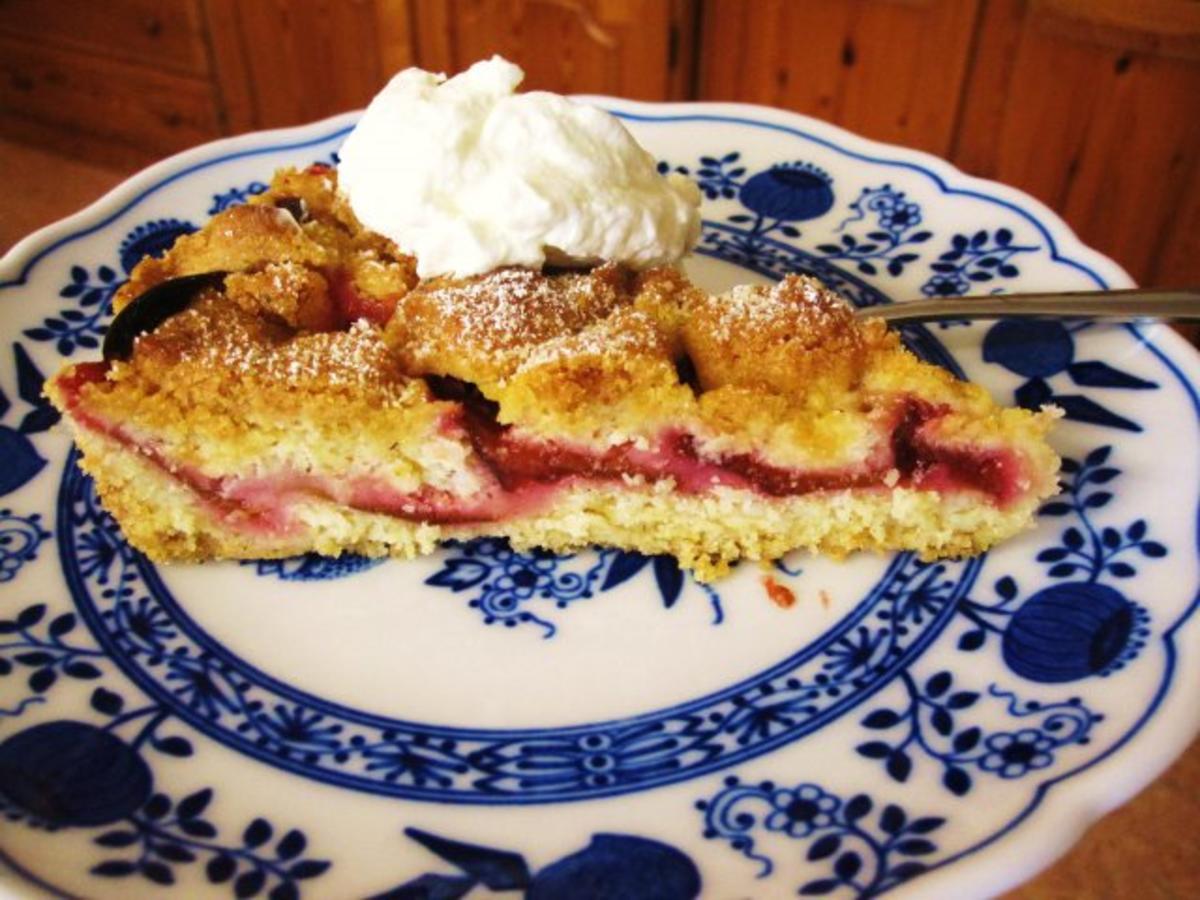 Bilder für Streuselkuchen mit Zwetschgen ... - Rezept