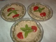 Auberginenpüree, Mtabal batenjan - Rezept