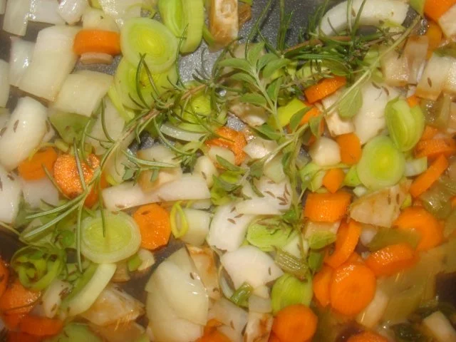 Rezept: Fleisch : - Ausgelöste Schweinebäckchen mit viel Soße - Bild Nr. 3 Fleisch : - Ausgelöste Schweinebäckchen mit viel Soße - - Rezept - Bild Nr. 3