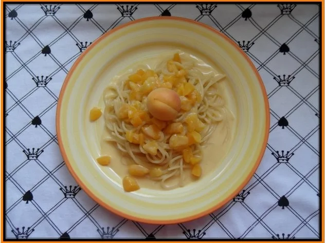 Rezept: Pasta mit Aprikosen-Sauce Bild Nr. 8 Pasta mit Aprikosen-Sauce - Rezept - Bild Nr. 8