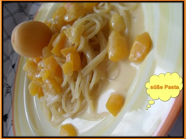 Rezept: Pasta mit Aprikosen-Sauce Pasta mit Aprikosen-Sauce - Rezept