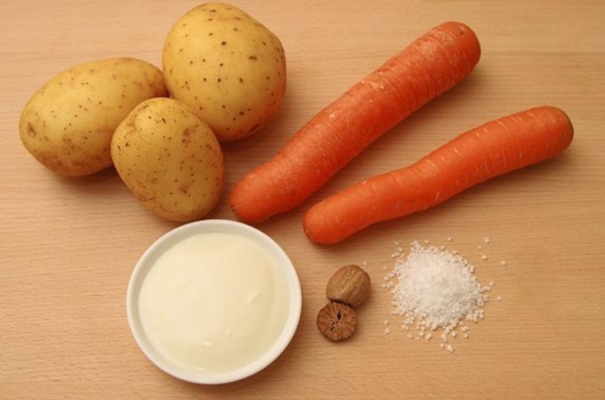 Ka-Ka-Pü (Püree von Kartoffeln und Karotten) - Rezept - Bild Nr. 2
