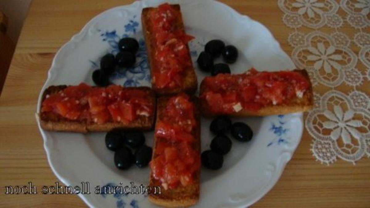 Bruschetta - auf die Schnelle - Rezept mit Bild - kochbar.de