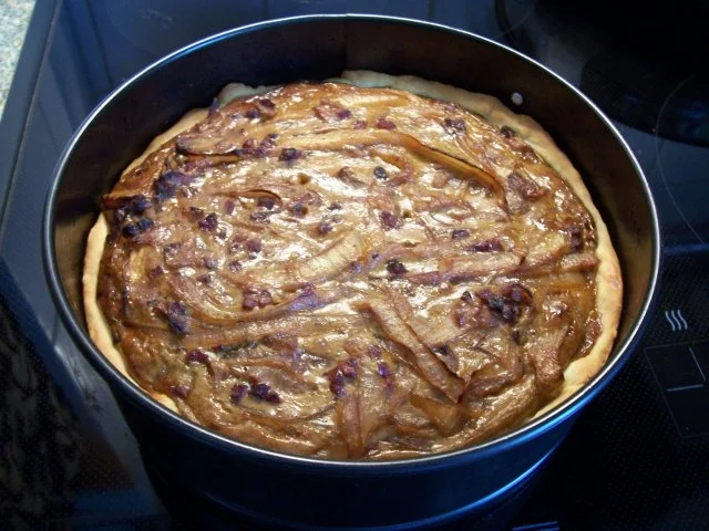 Kleiner Zwiebelkuchen - Kuchen einmal herzhaft - Rezept - Bild Nr. 5