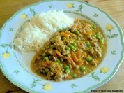 Hackfleisch-Erbsen-Curry - Rezept