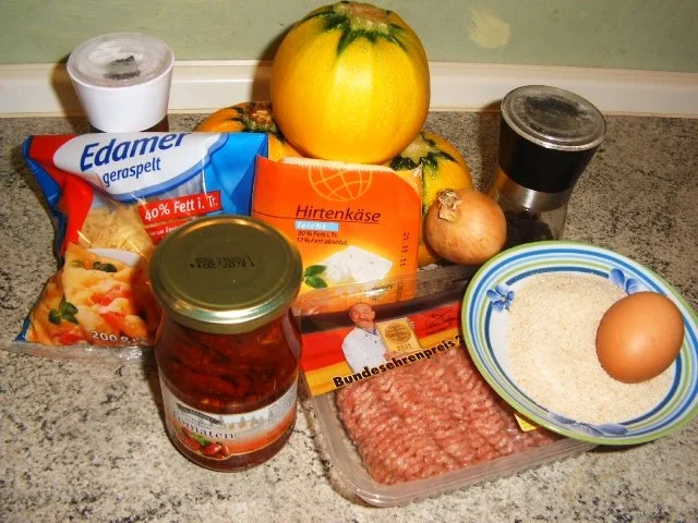 Runde Zuccini mit einer tollen Füllung - Rezept - Bild Nr. 2