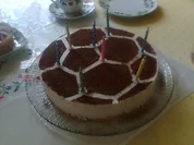 Philadelphia  Torte für Fußballfans ! - Rezept