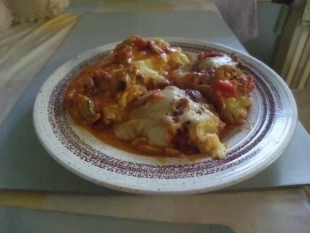 Hackfrikadellen im Tomatenrahm - Rezept