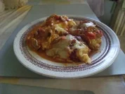 Hackfrikadellen im Tomatenrahm - Rezept