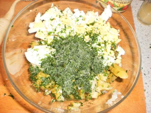 Rezept: Bratkartoffeln mit Sülze Bild Nr. 7 Bratkartoffeln mit Sülze - Rezept - Bild Nr. 7