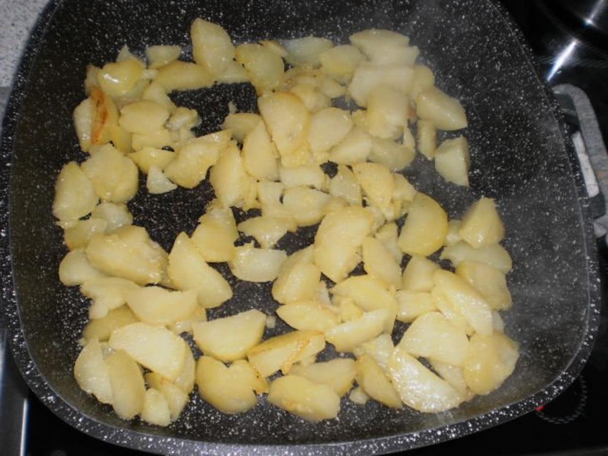 Bratkartoffeln mit Sülze - Rezept - Bild Nr. 12