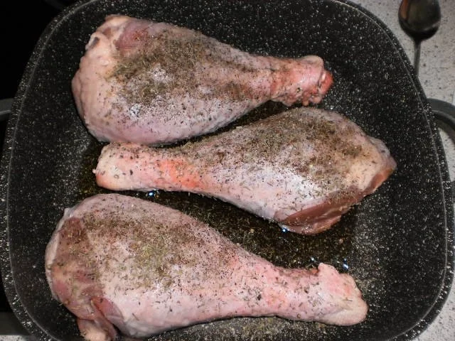 Putenunterkeulen mit Röstgemüse - Rezept - Bild Nr. 3